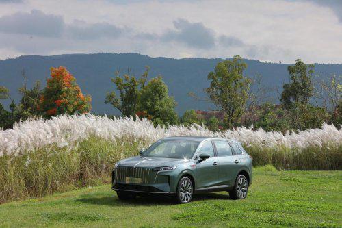 UV首选？红旗HS6 PHEV用实力说话冰球突破游戏网站国产家用中大型新能源S(图4)